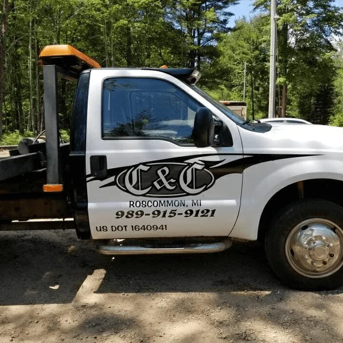 Towing service in Grayling Michigan by C&C Inc