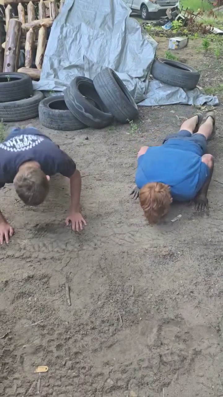 Push-up challenge video 1