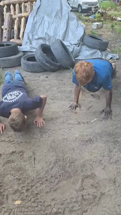 Push-up challenge video 1